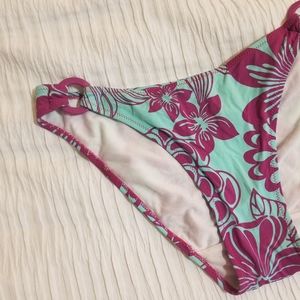 American Eagle Floral Bikini Bottoms